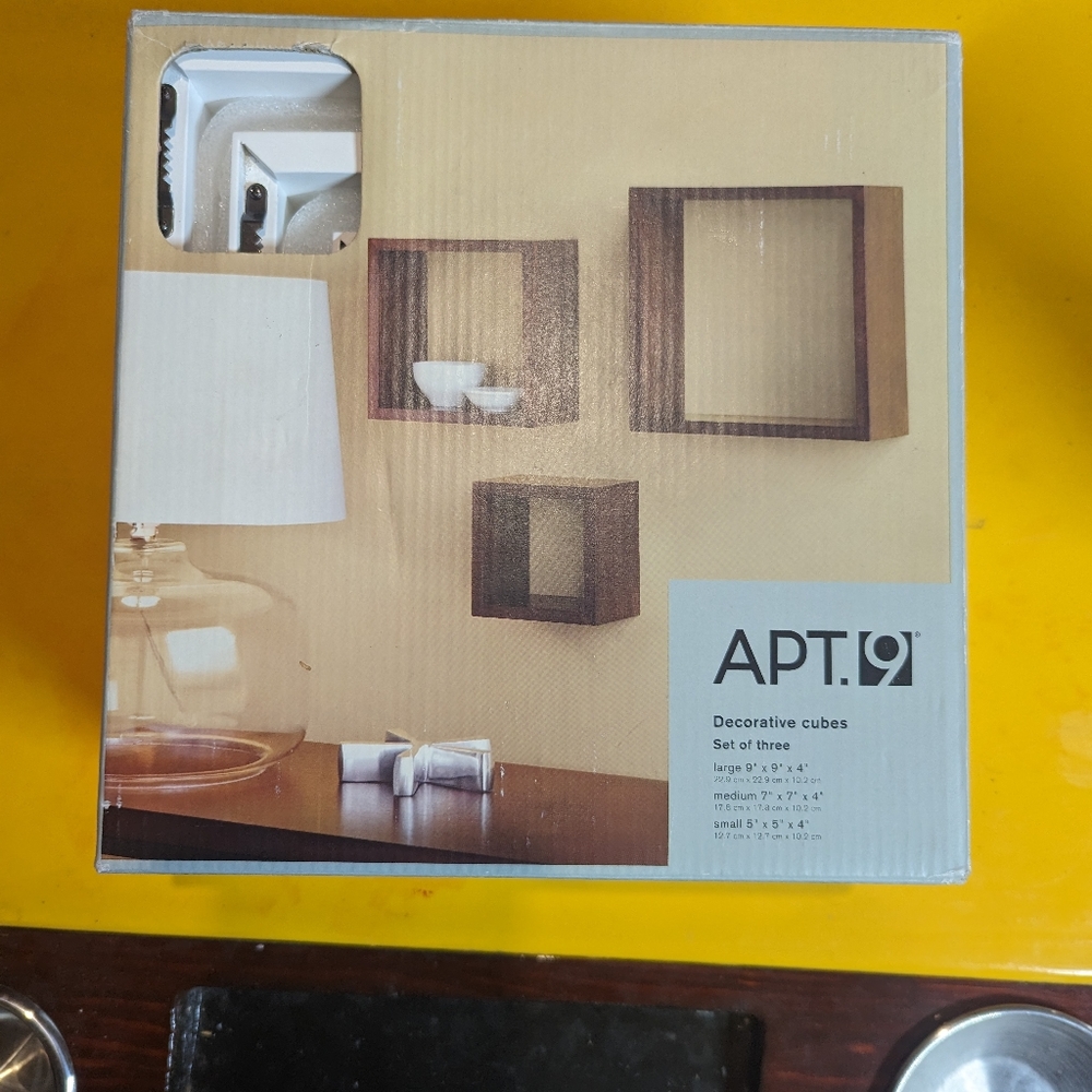 Apt 9 Shelves 3pc White